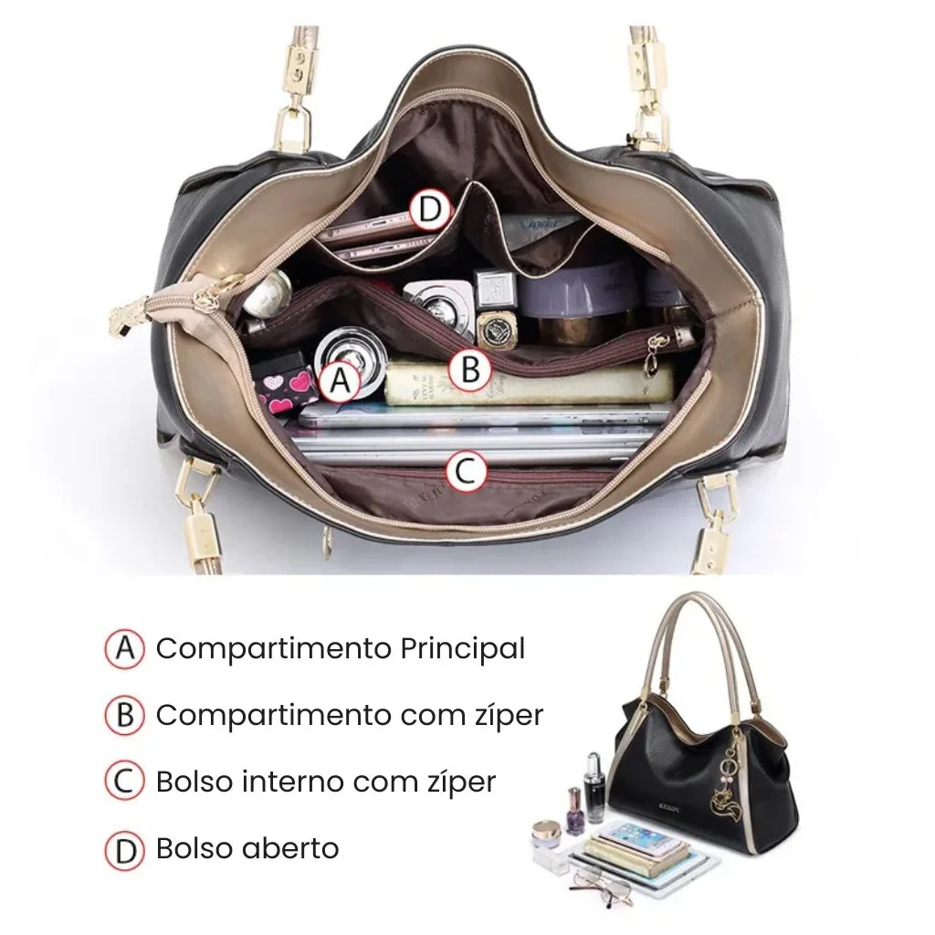 Bolsa Feminina Foxer Elizabeth