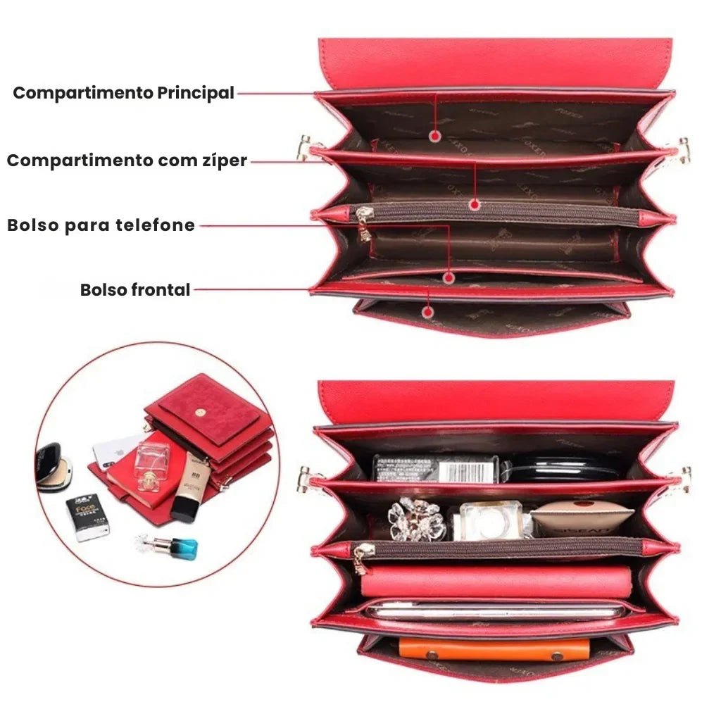 Bolsa Feminina Foxer Sophie