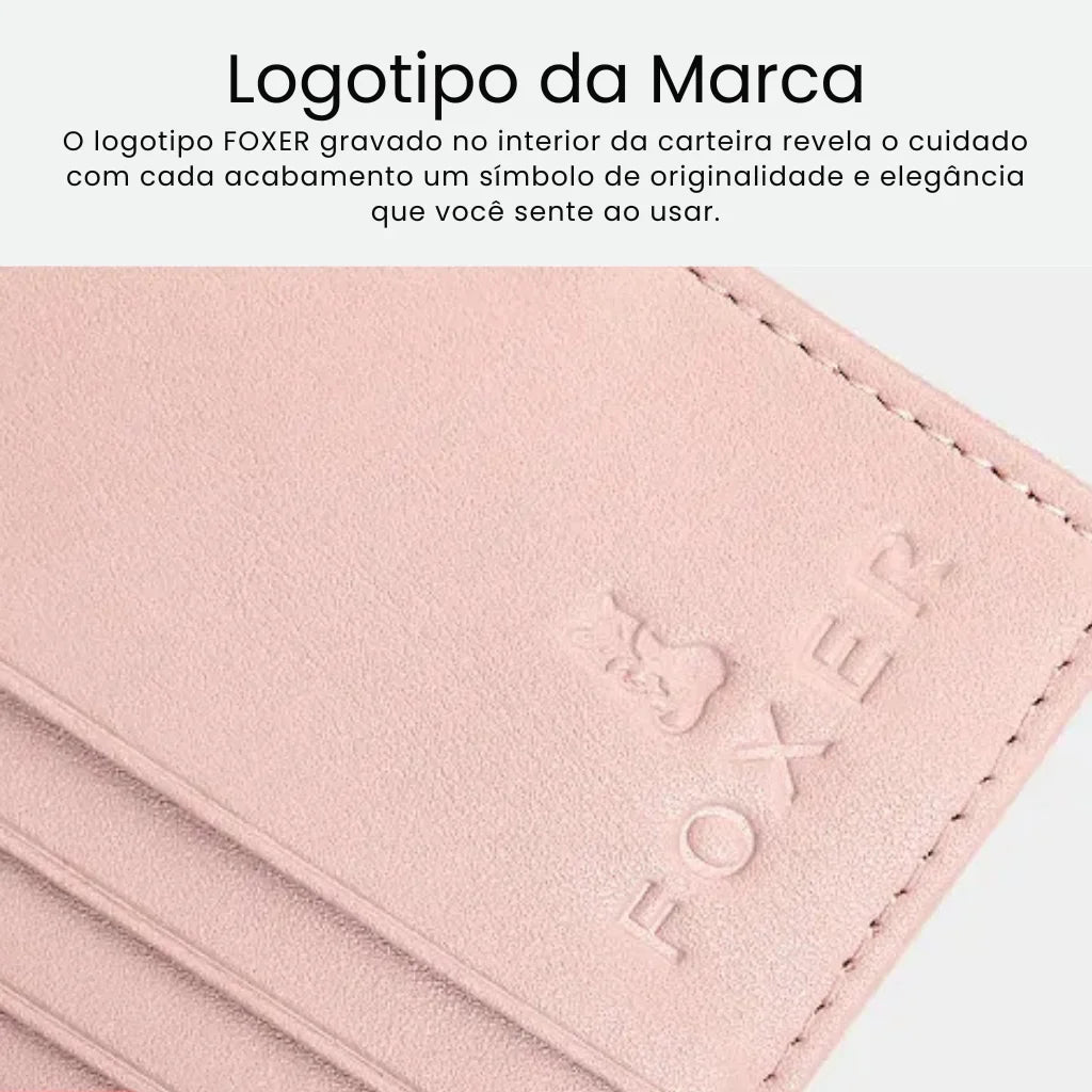 Carteira Feminina Foxer Celeste