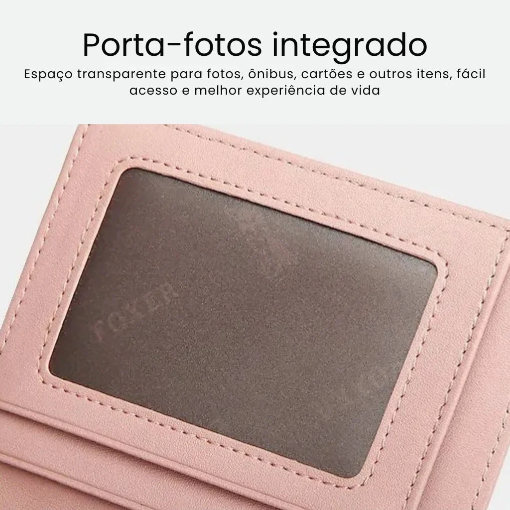 Carteira Feminina Foxer Celeste