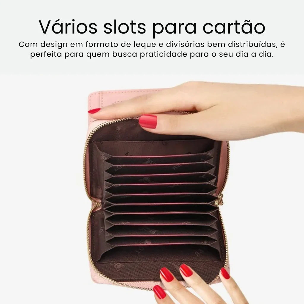 Carteira Feminina Foxer Celeste