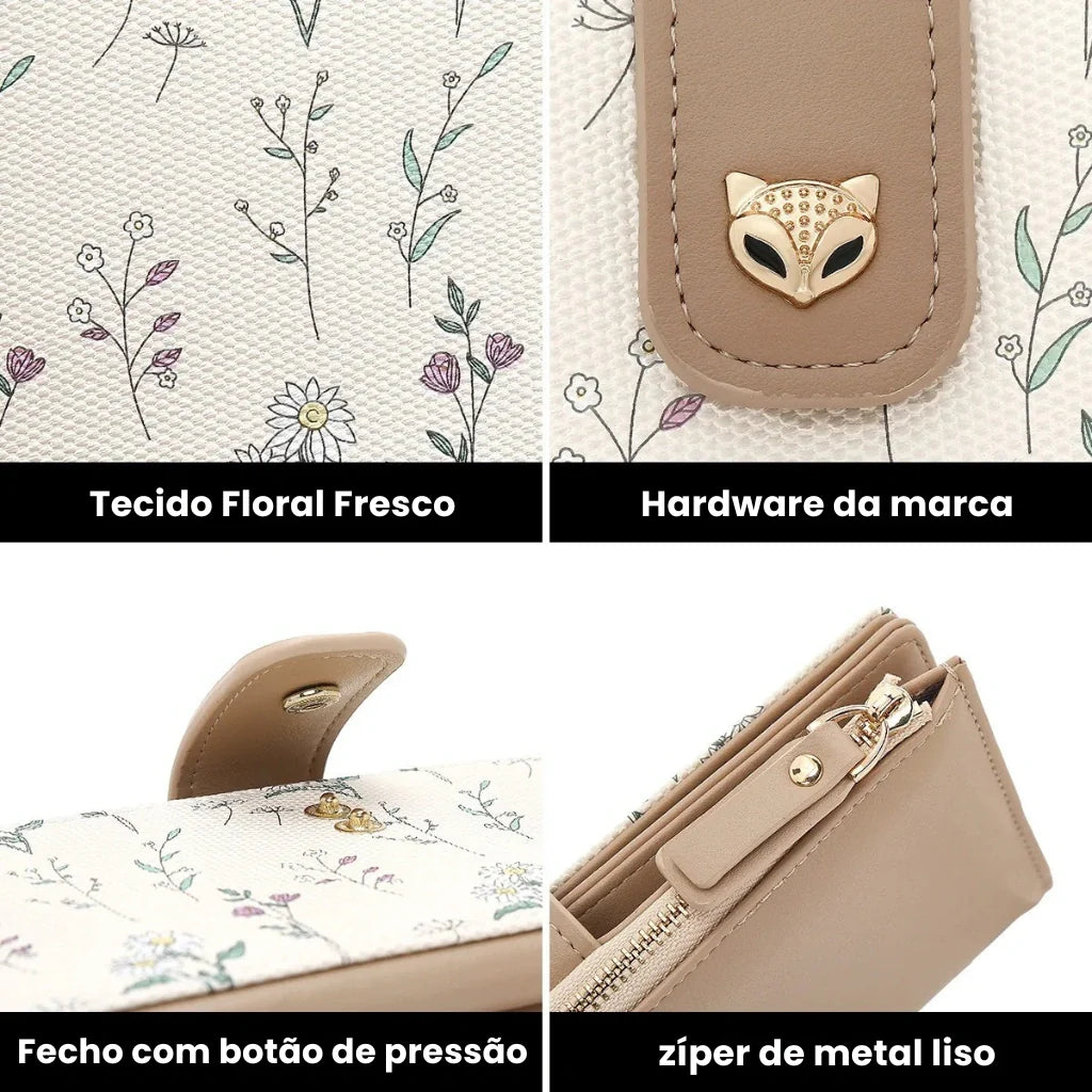 Carteira Feminina Foxer Paola