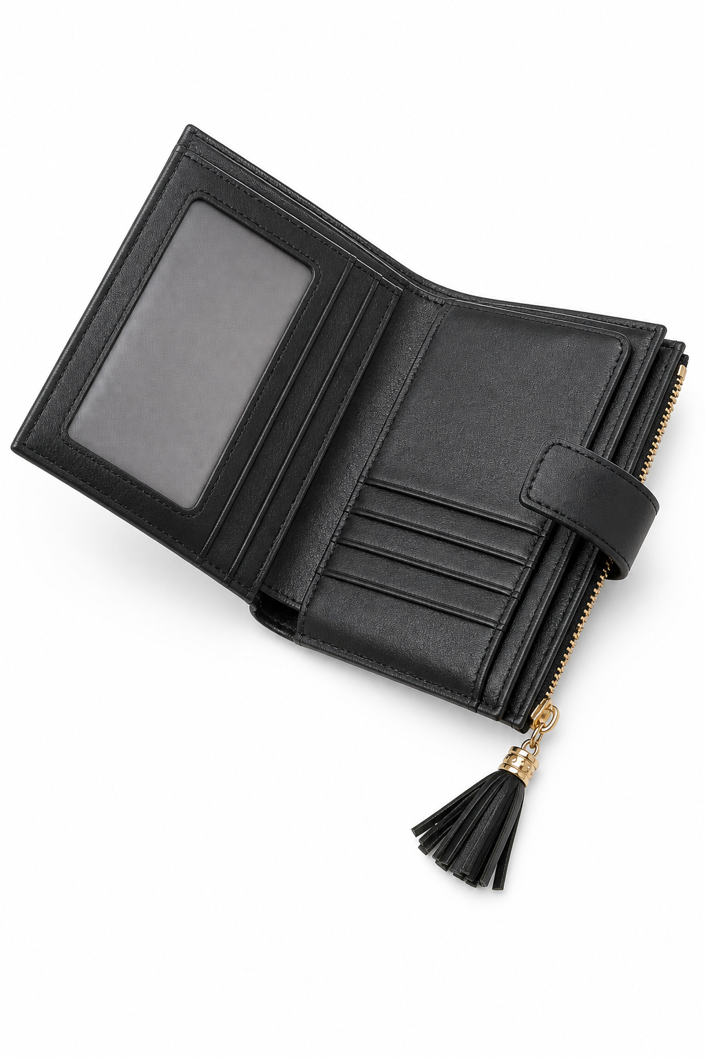 Foxer Quartz Leather Wallet - side view