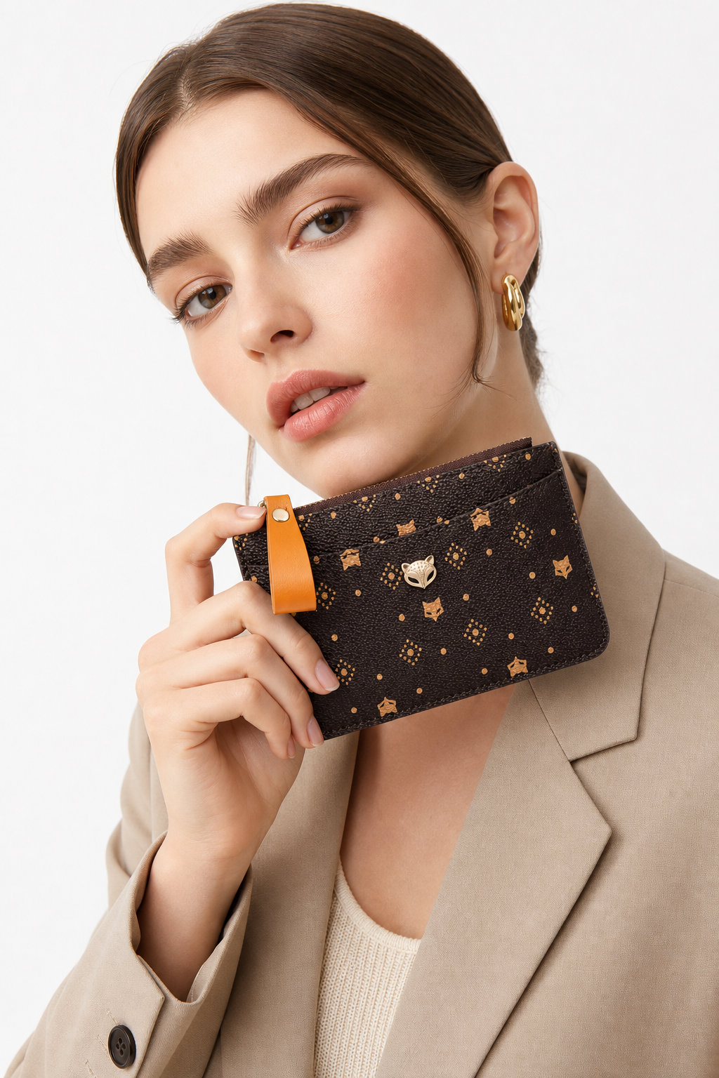 Foxer Reverence Leather Wallet - lifestyle view