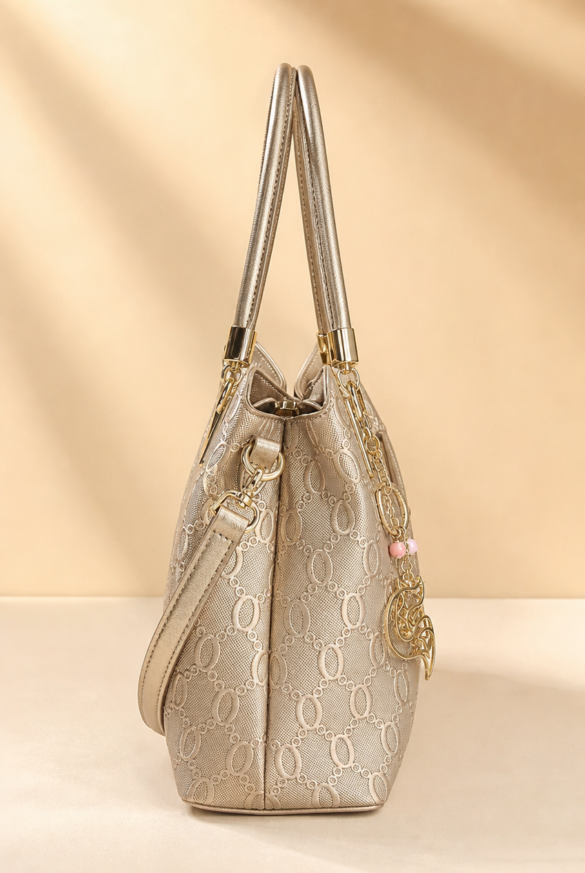 Foxer Essence Leather Handbag - side view