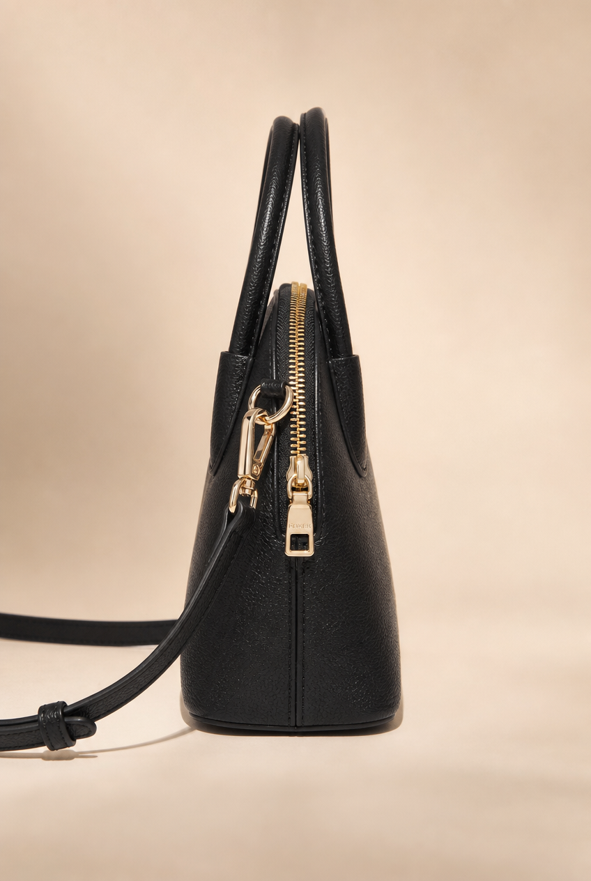 Foxer Icon Leather Handbag
