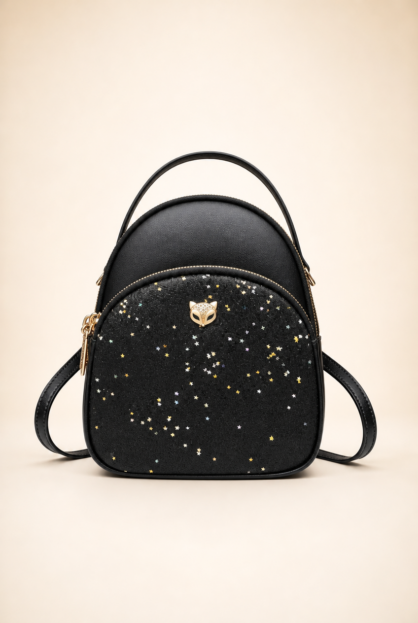 Foxer Reign Leather Backpack - interior view