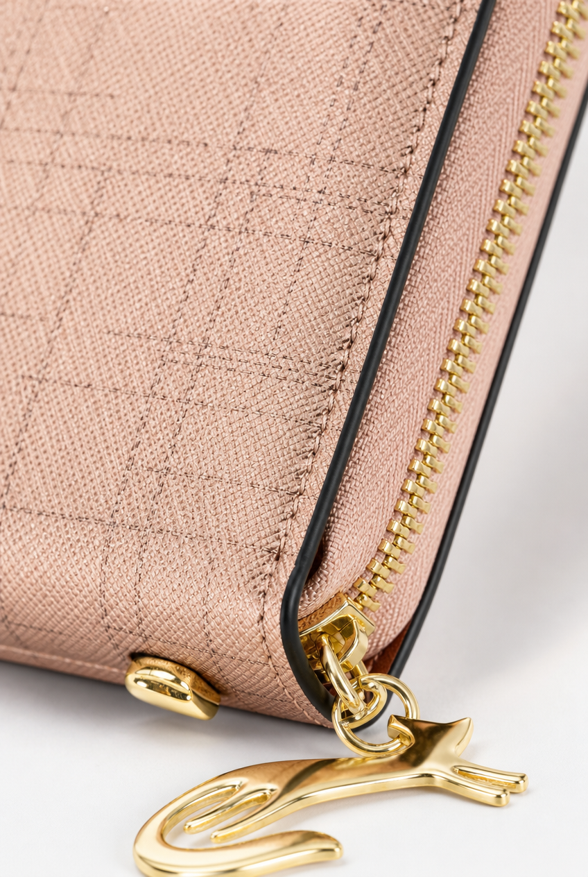 Foxer Sonnet Leather Wallet - side view