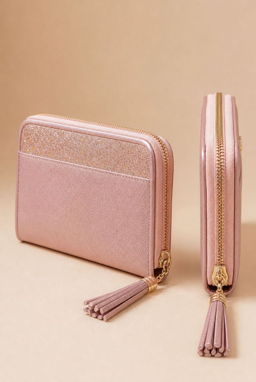 Foxer Vellum Leather Wallet - detail view
