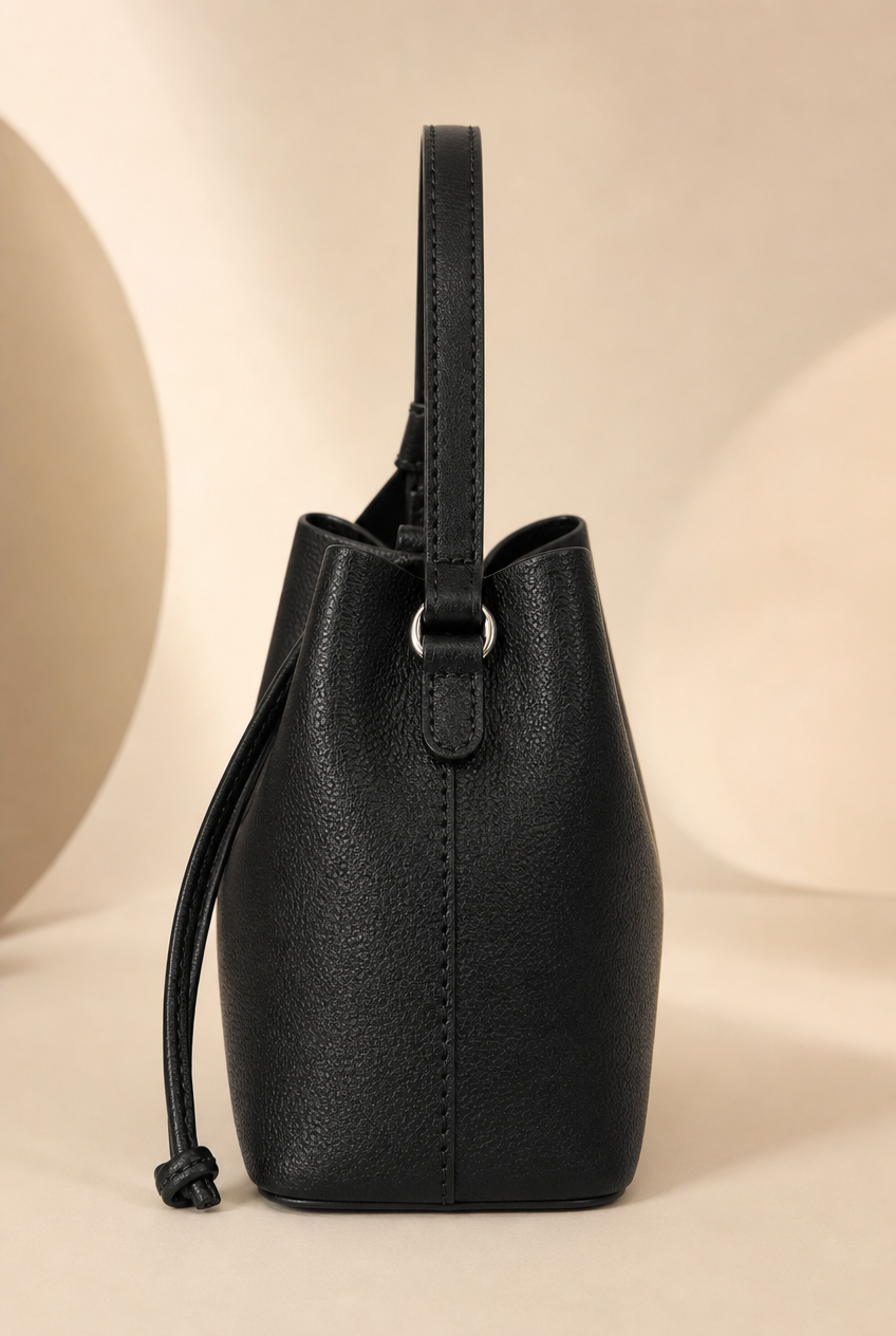 Foxer Atelier Leather Handbag - side view