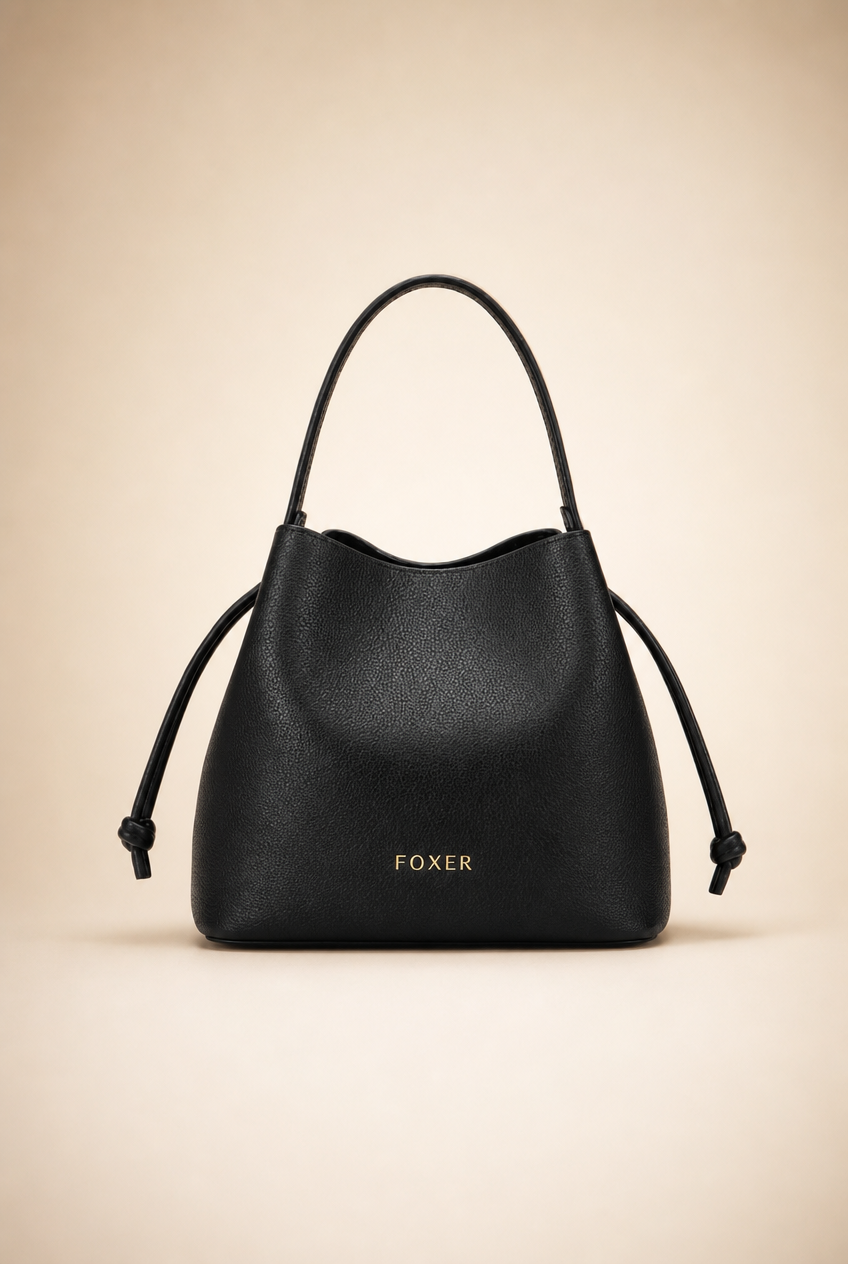 Foxer Atelier Leather Handbag - detail view