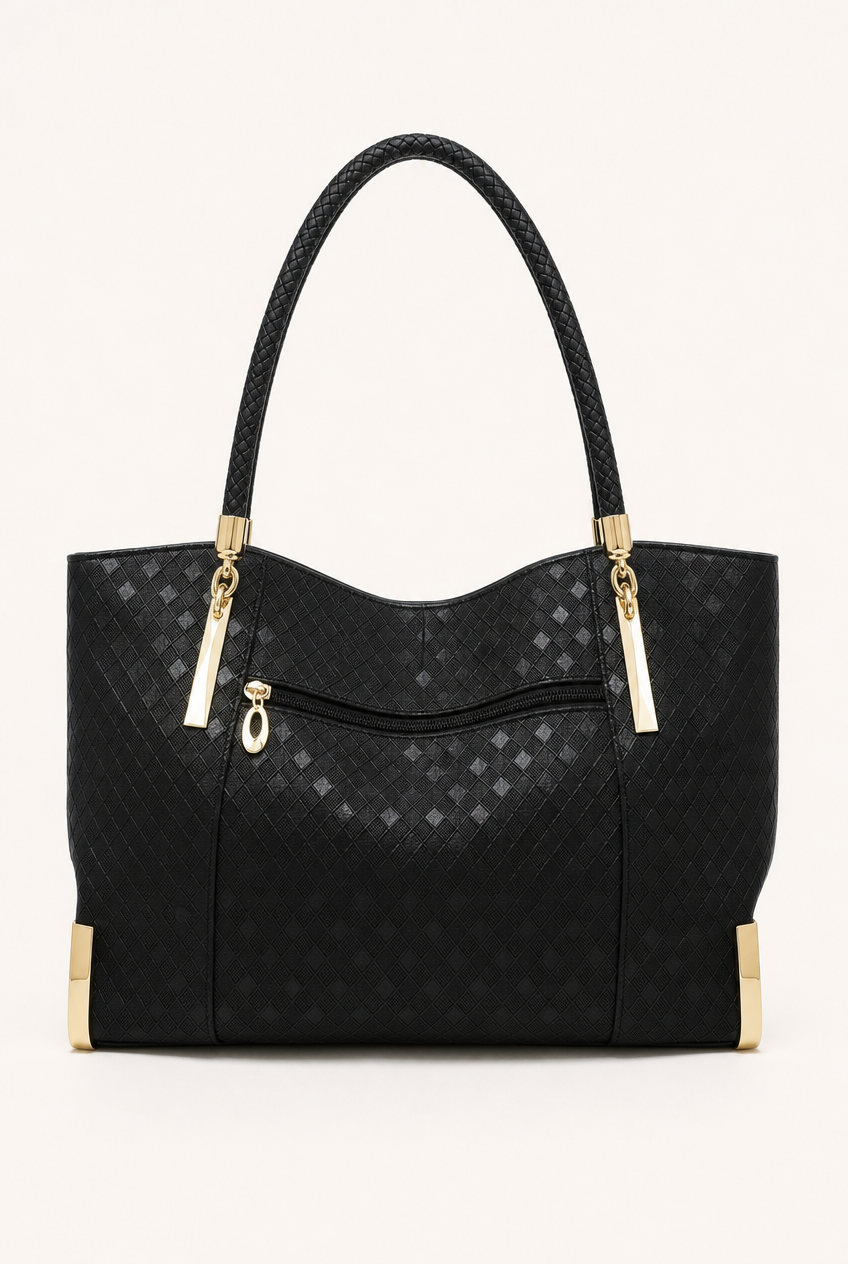 Foxer Noble Leather Handbag - lifestyle view