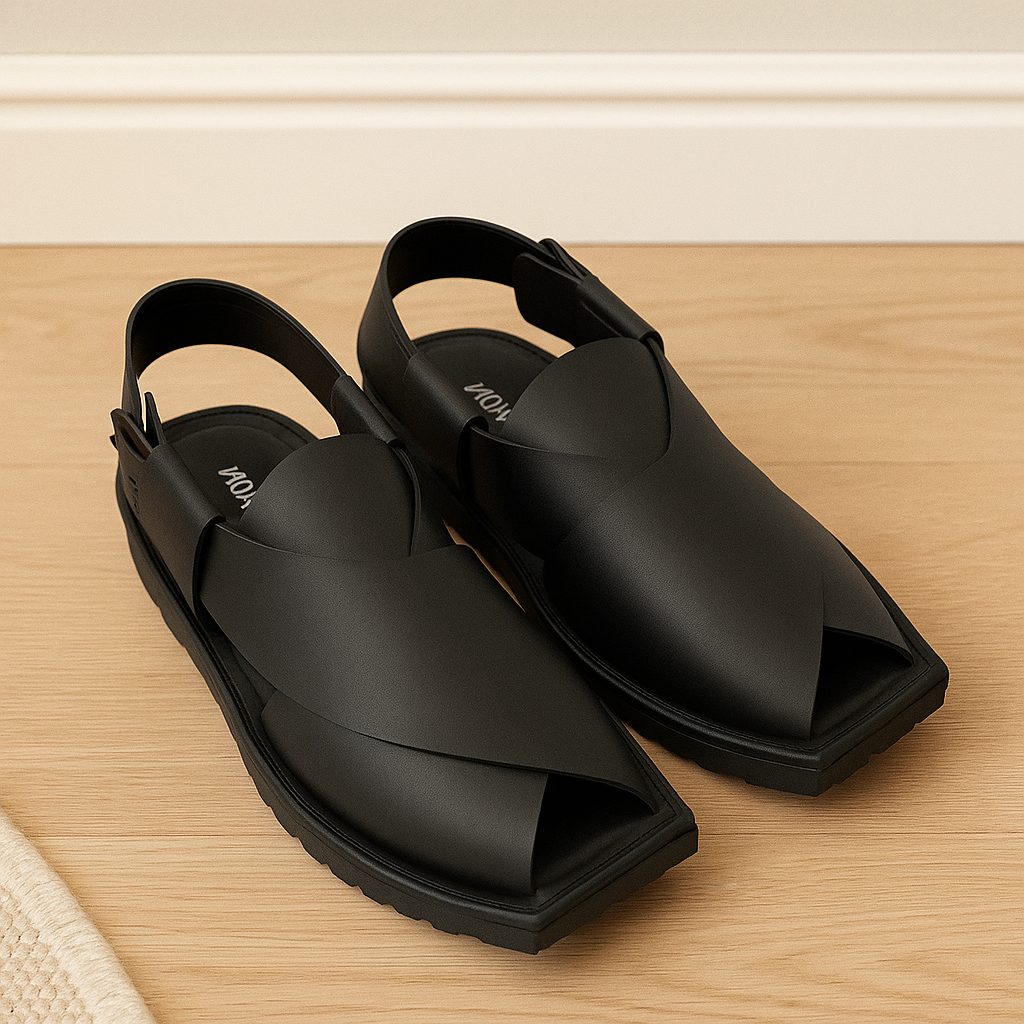 MOV Heritage Sandal - Black