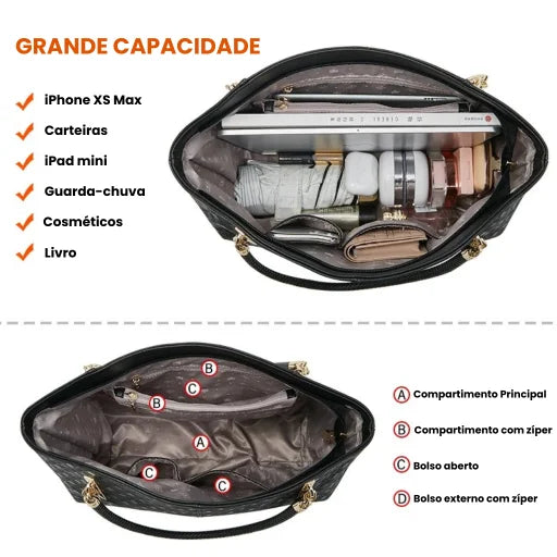 Bolsa Feminina Foxer Emily
