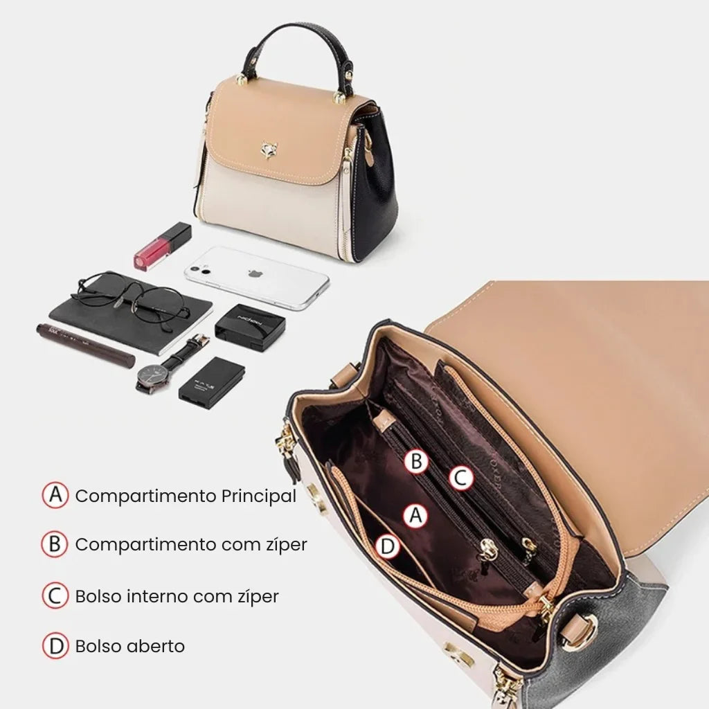 Bolsa Feminina Foxer Ravelle