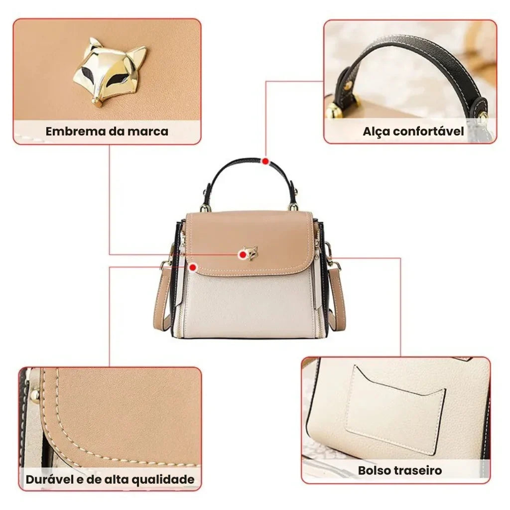 Bolsa Feminina Foxer Ravelle