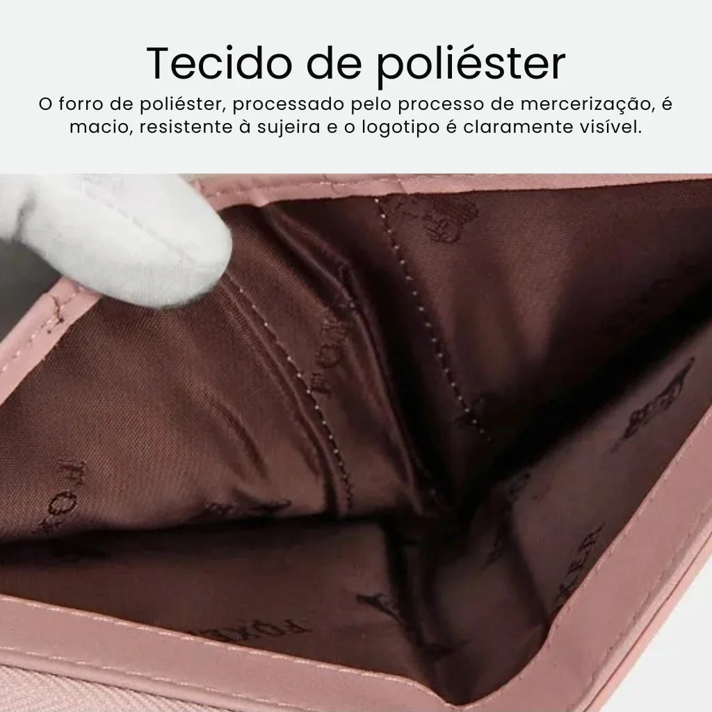 Carteira Feminina Foxer Celeste