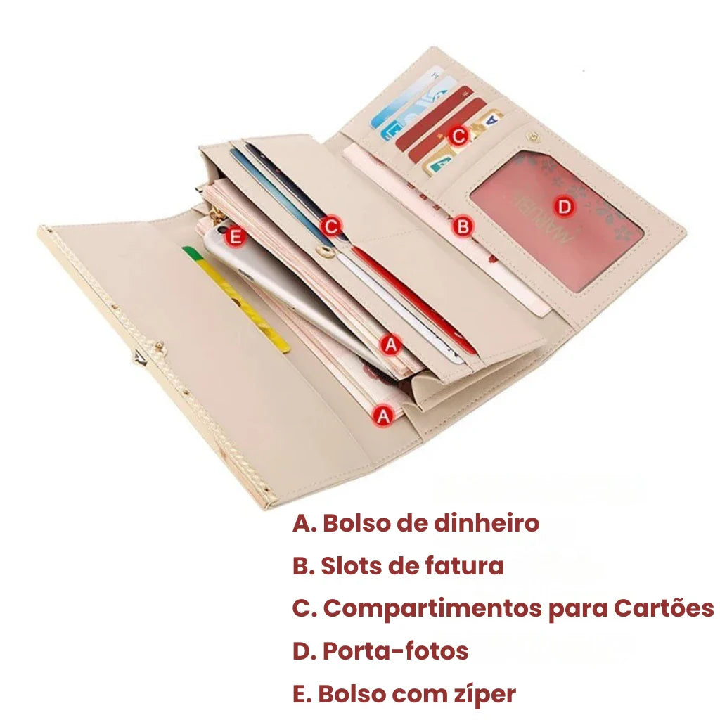 Carteira Feminina Foxer Elisângela