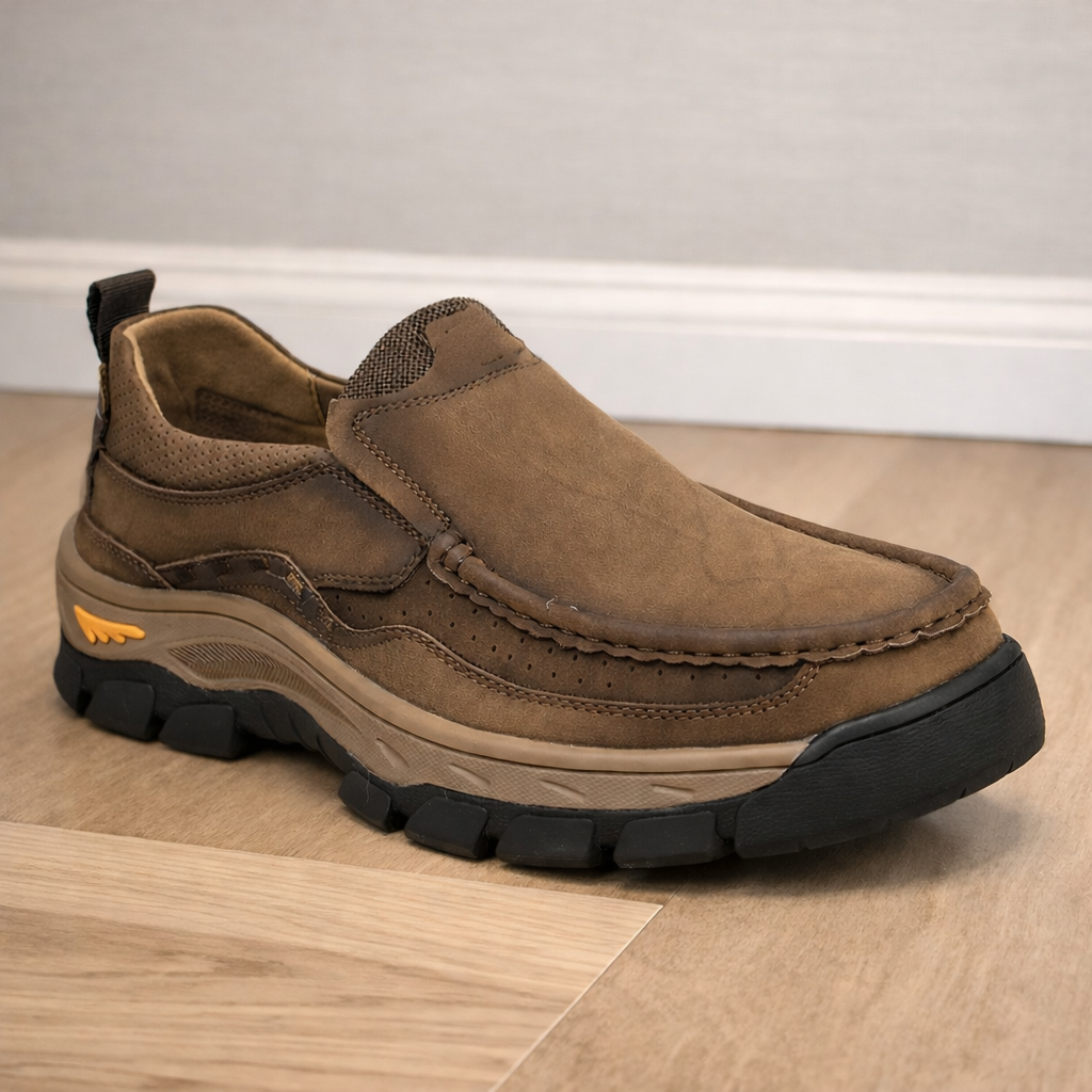 MOV Casual Deck Shoe - Khaki
