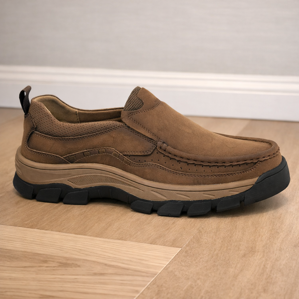 MOV Casual Deck Shoe - Khaki