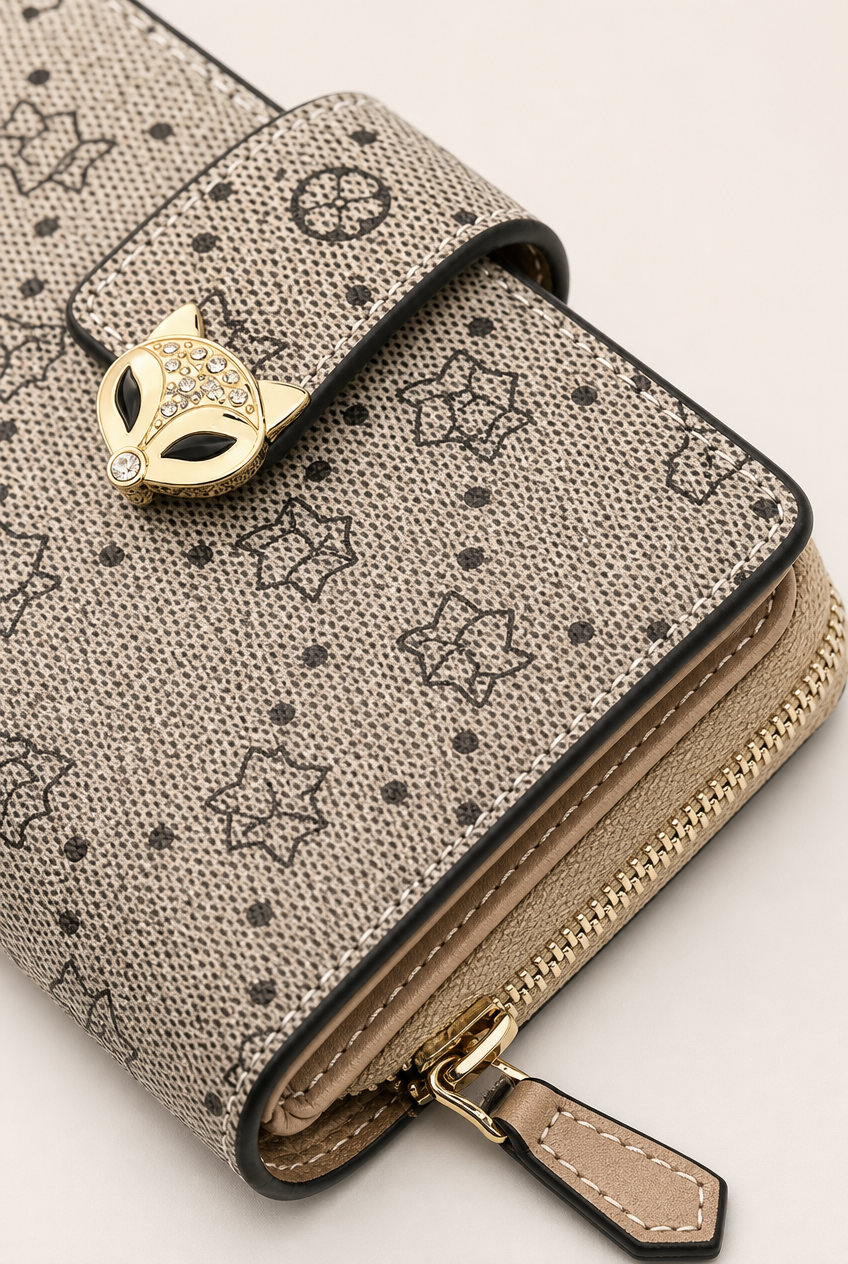 Foxer Radiance Leather Wallet - interior view