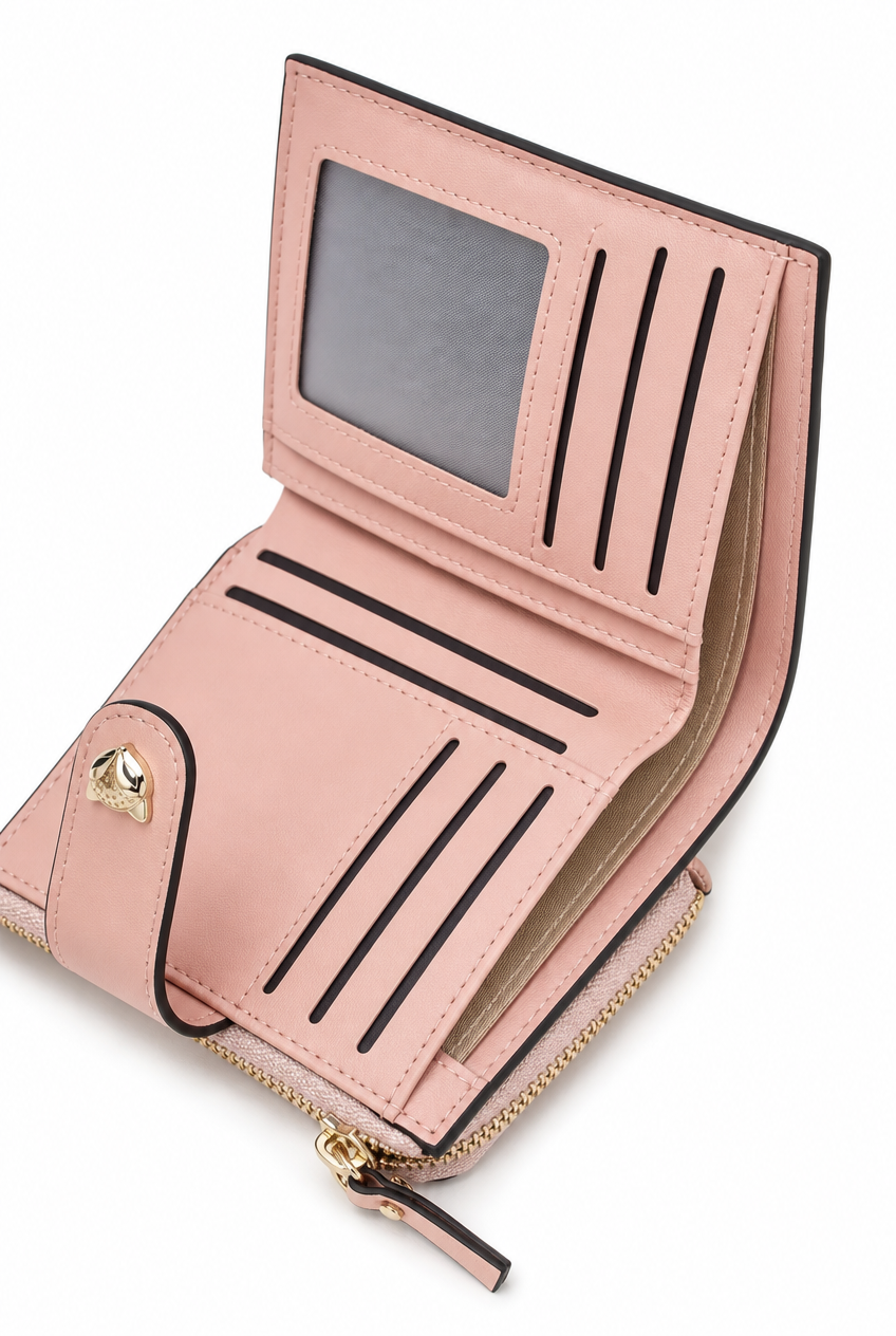 Foxer Aria Leather Wallet - interior view