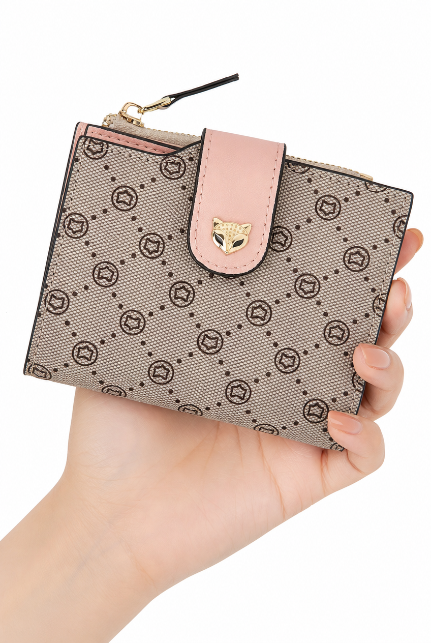 Foxer Aria Leather Wallet - side view
