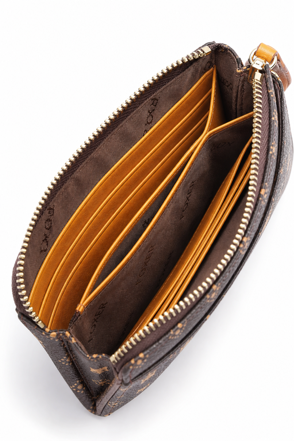 Foxer Reverence Leather Wallet - interior view