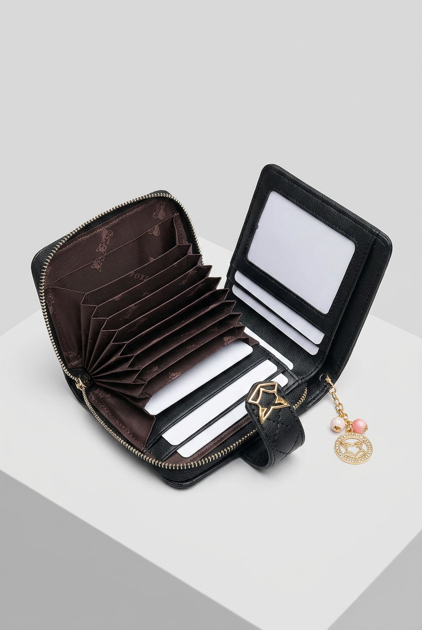Foxer Marquis Leather Wallet - interior view