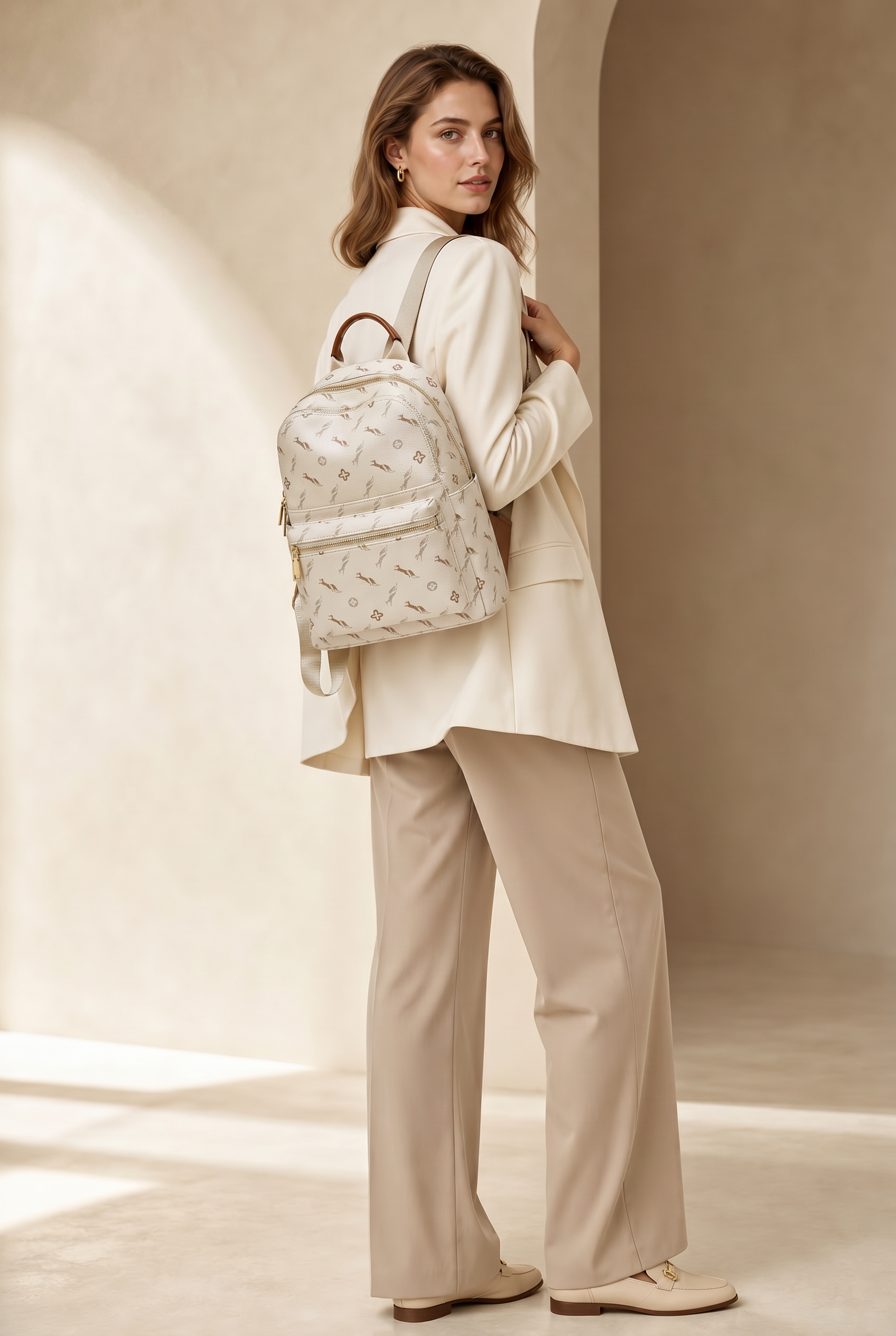 Foxer Elysian Leather Backpack