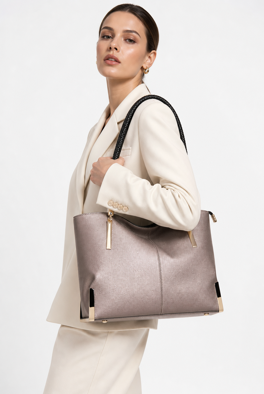 Foxer Poise Leather Handbag