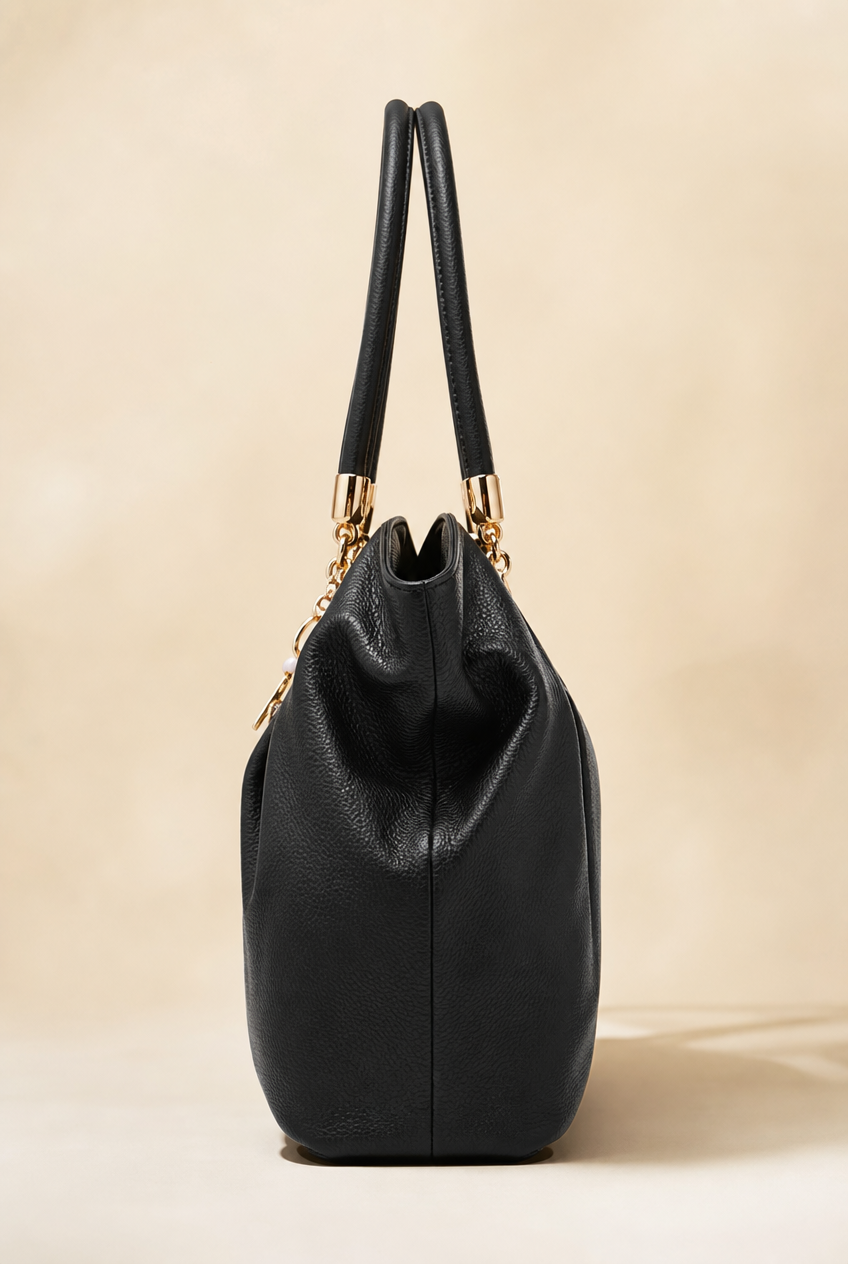 Foxer Serene Leather Handbag - detail view