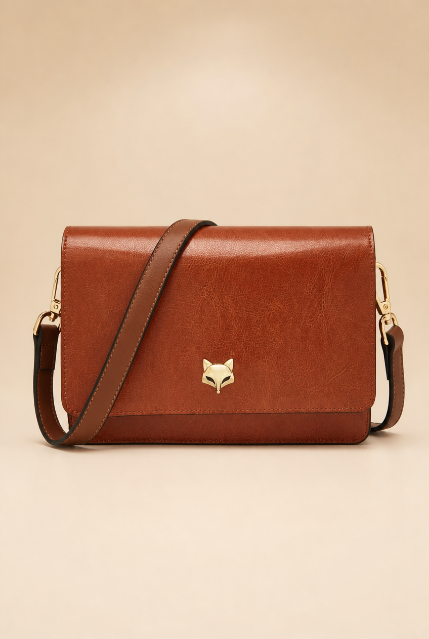 Foxer Mystique Leather Handbag - front view
