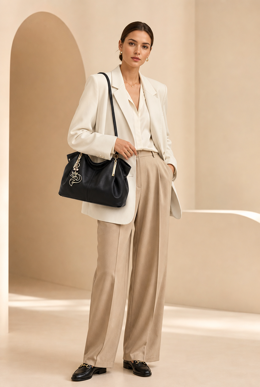 Foxer Serene Leather Handbag