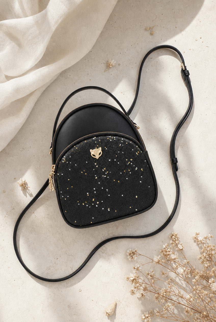 Foxer Reign Leather Backpack - lifestyle view