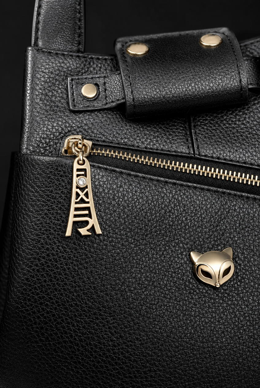 Foxer Vantage Leather Backpack - lifestyle view