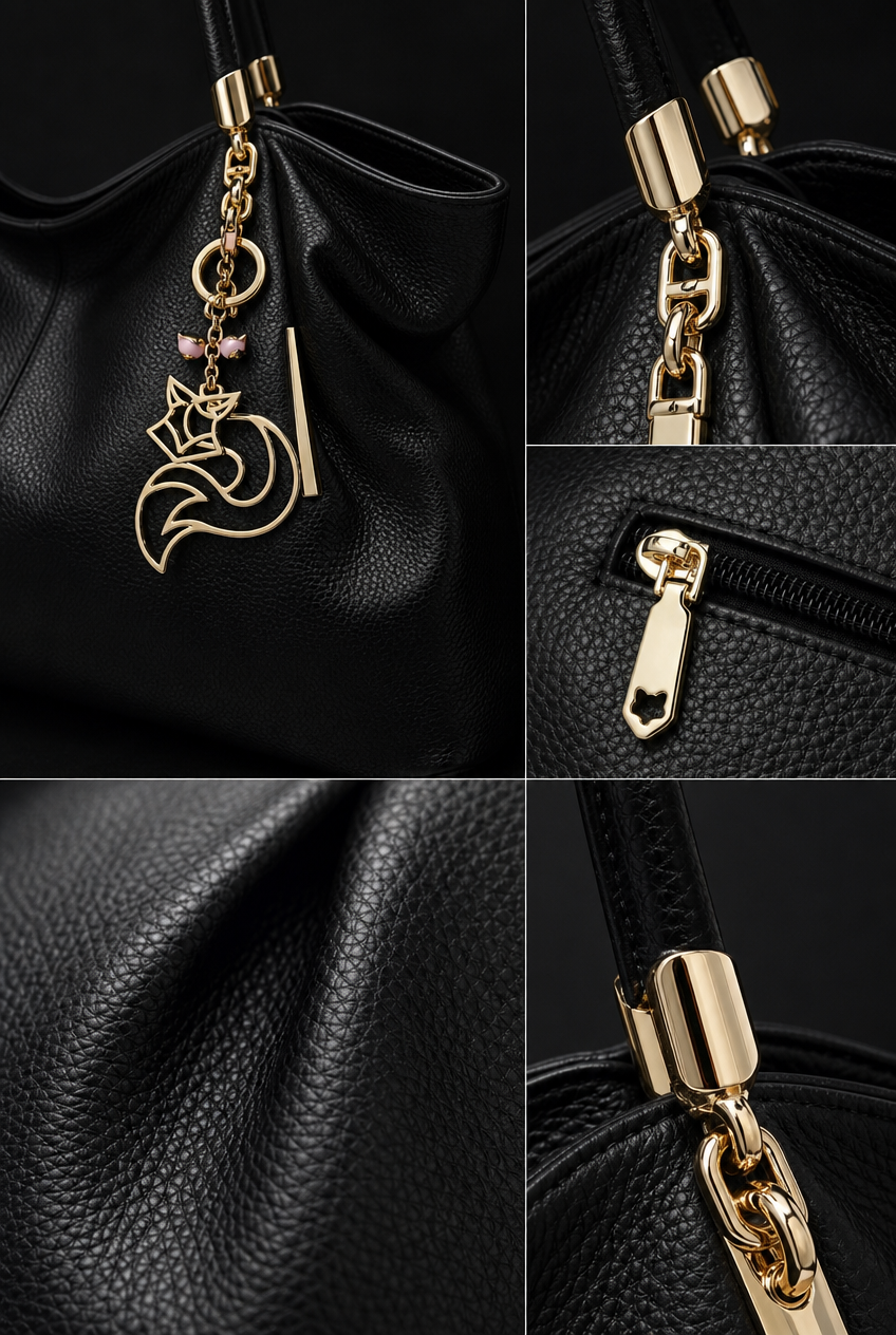 Foxer Serene Leather Handbag
