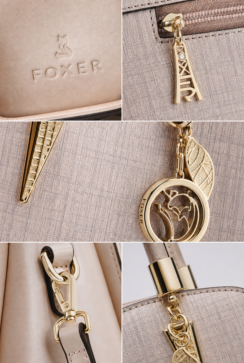 Foxer Legacy Leather Handbag