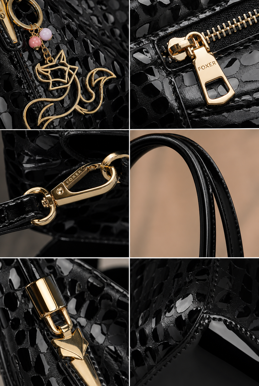 Foxer Vogue Leather Handbag