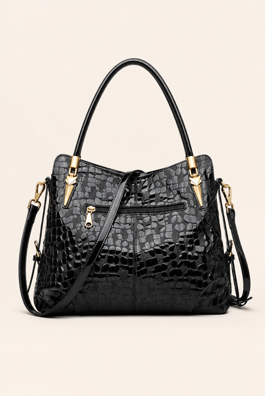 Foxer Vogue Leather Handbag - lifestyle view