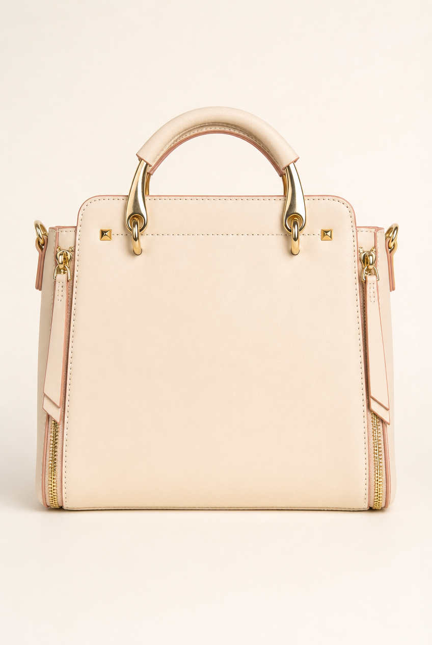 Foxer Grandeur Leather Handbag - lifestyle view