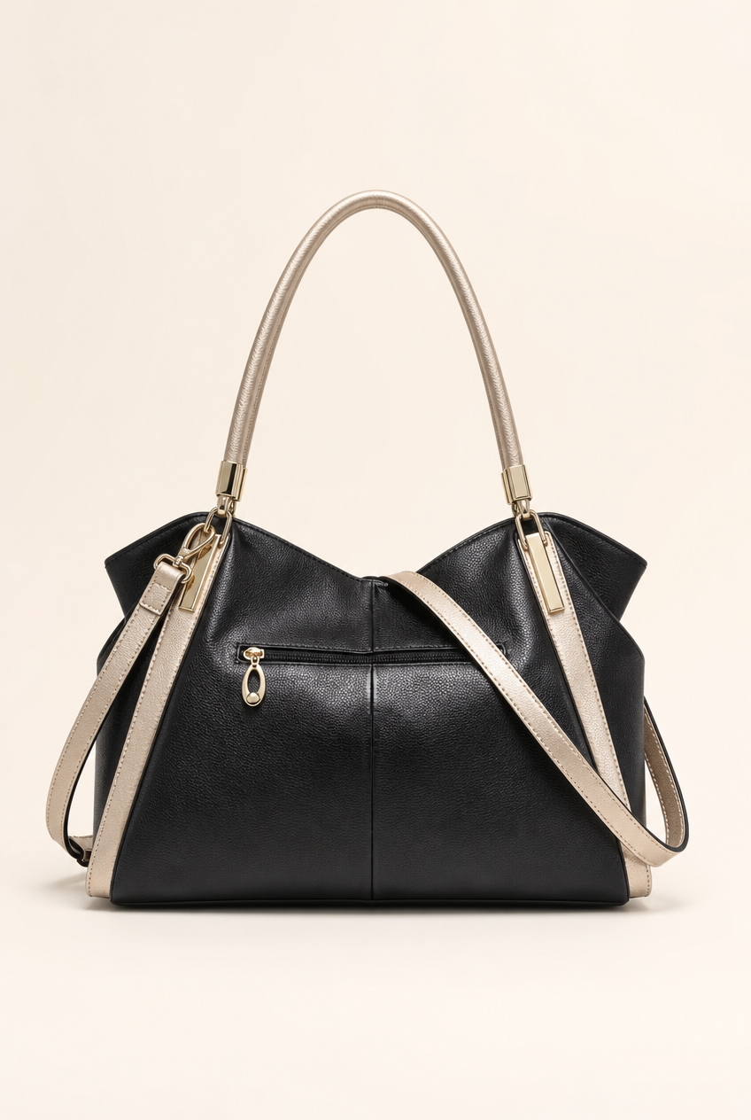 Foxer Element Leather Handbag - lifestyle view