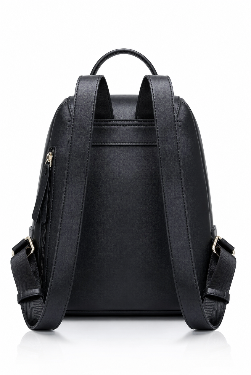 Foxer Tempo Leather Backpack - interior view