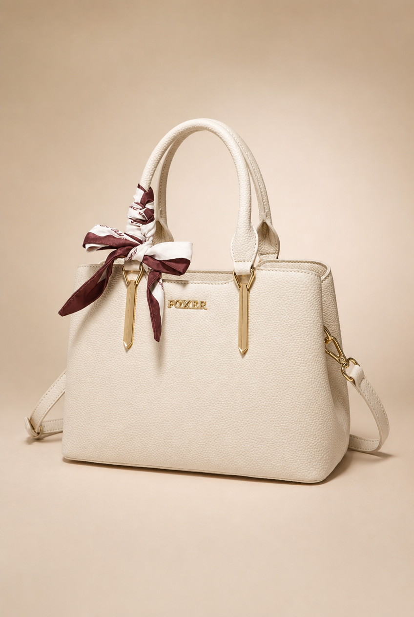 Foxer Heritage Leather Handbag - side view