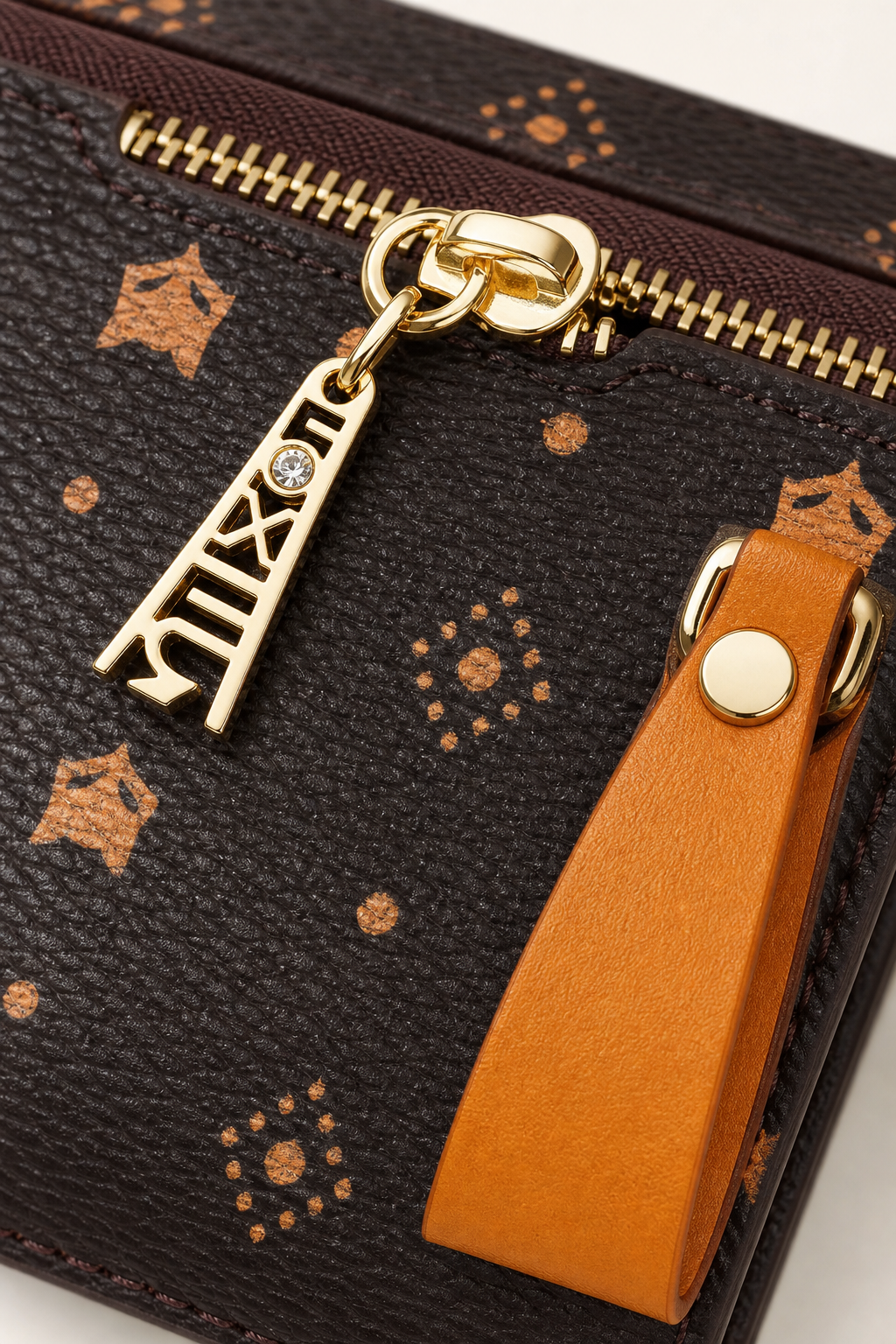 Foxer Reverence Leather Wallet - side view