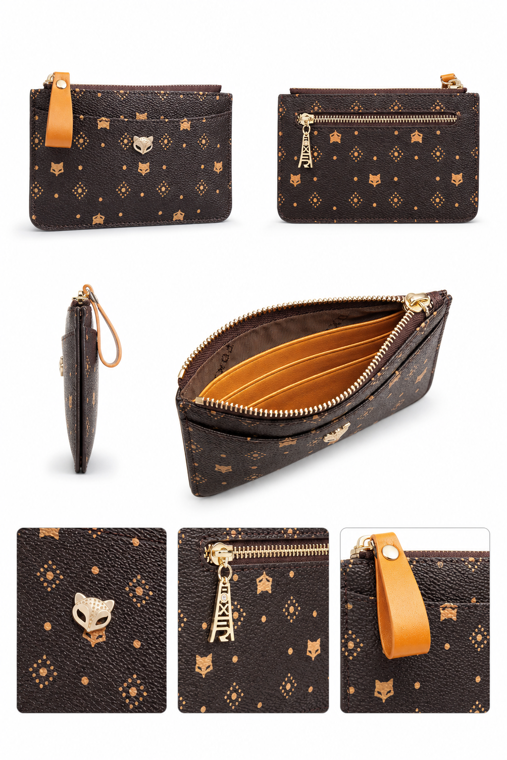 Foxer Reverence Leather Wallet - detail view