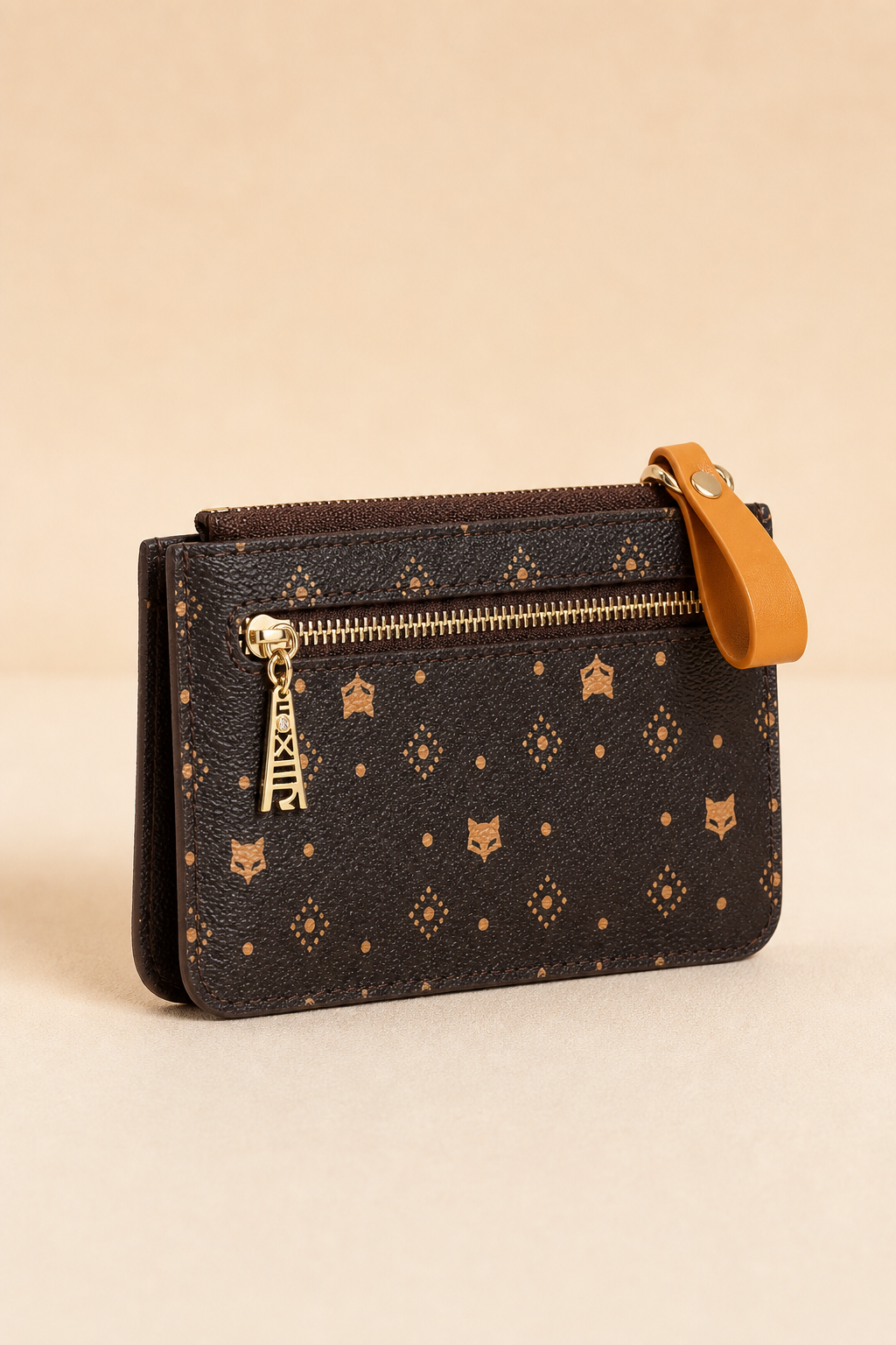 Foxer Reverence Leather Wallet - front view