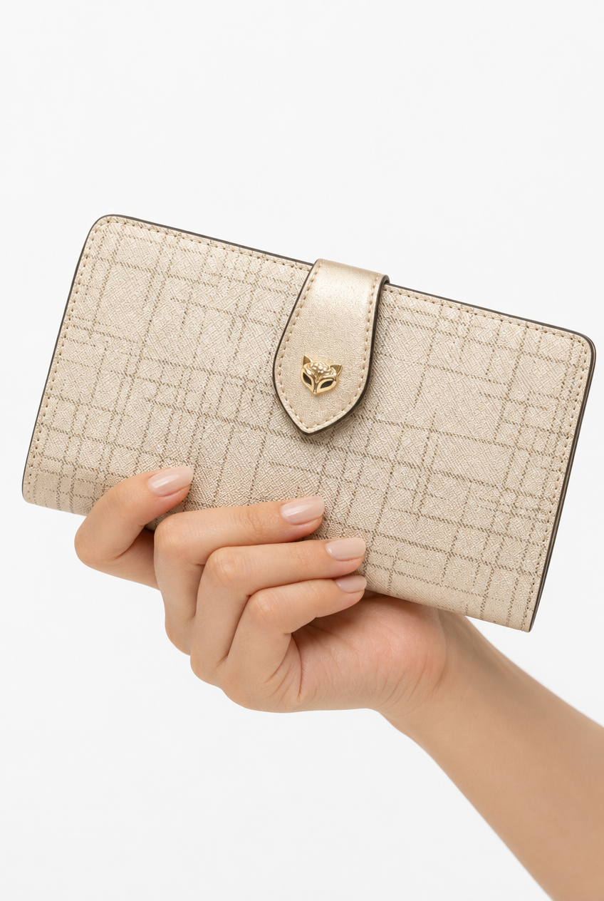 Foxer Zenith Leather Wallet - side view