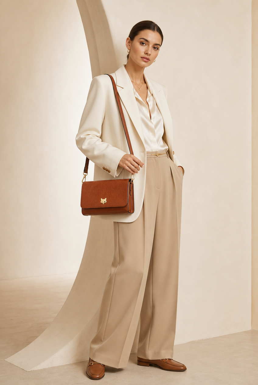 Foxer Mystique Leather Handbag