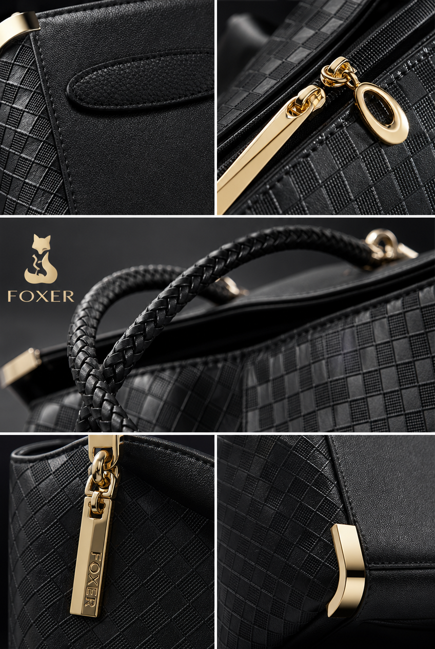 Foxer Noble Leather Handbag